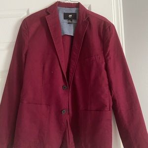 Burgundy Blazer